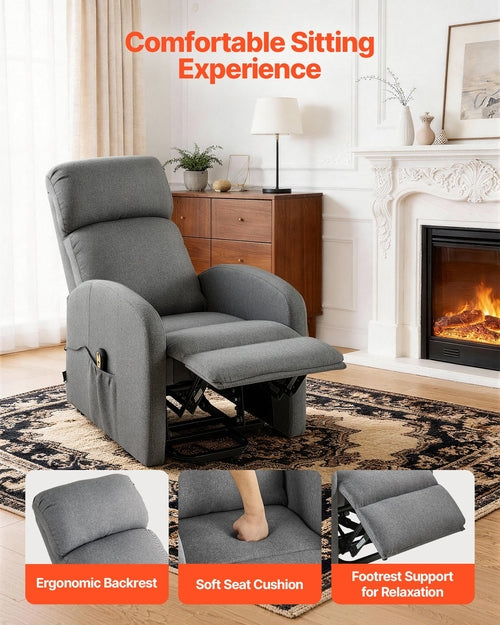 Power Lift Recliner Chair, Electric Lift Chair for Elderly, Infinite
