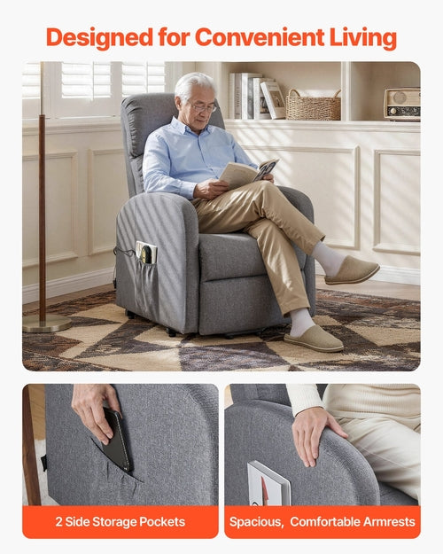 Power Lift Recliner Chair, Electric Lift Chair for Elderly, Infinite