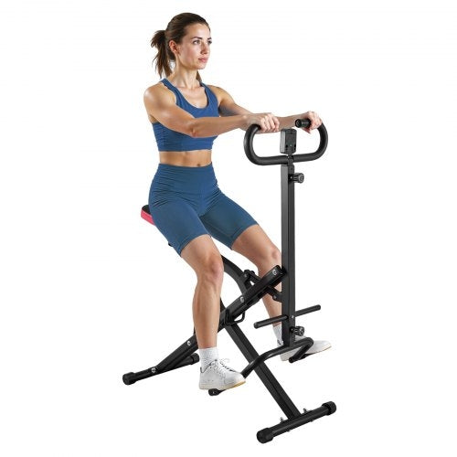 Squat Machine, Deep Squat Rowing Machine for Home, Easy Setup &