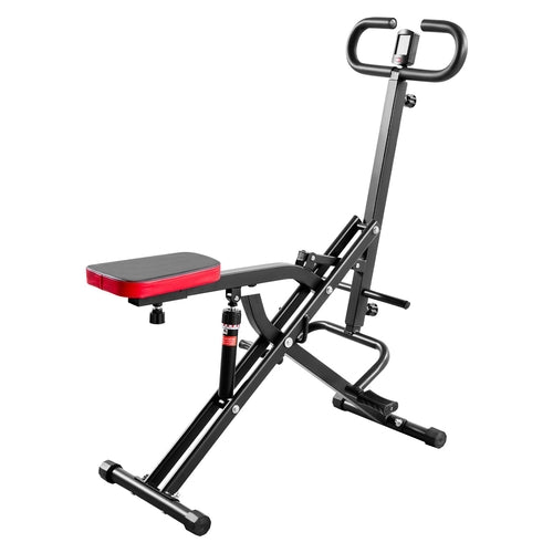 Squat Machine, Deep Squat Rowing Machine for Home, Easy Setup &