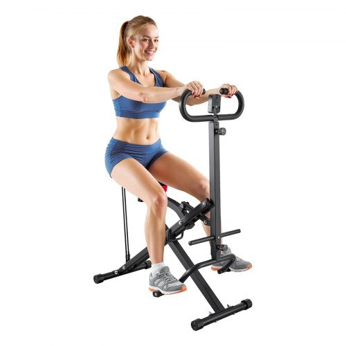 Squat Machine, Deep Squat Rowing Machine for Home, Easy Setup &
