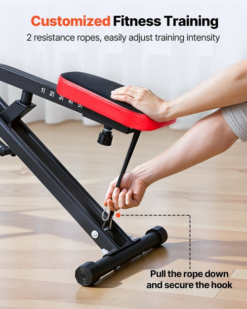 Squat Machine, Deep Squat Rowing Machine for Home, Easy Setup &