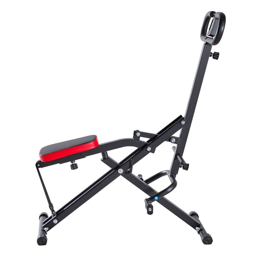 Squat Machine, Deep Squat Rowing Machine for Home, Easy Setup &